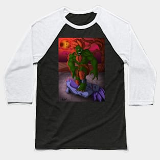 Blanka Vs Lord Raptor Baseball T-Shirt